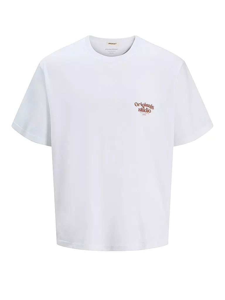 JACK & JONES | T-Shirt JORACAPULCO  | weiss