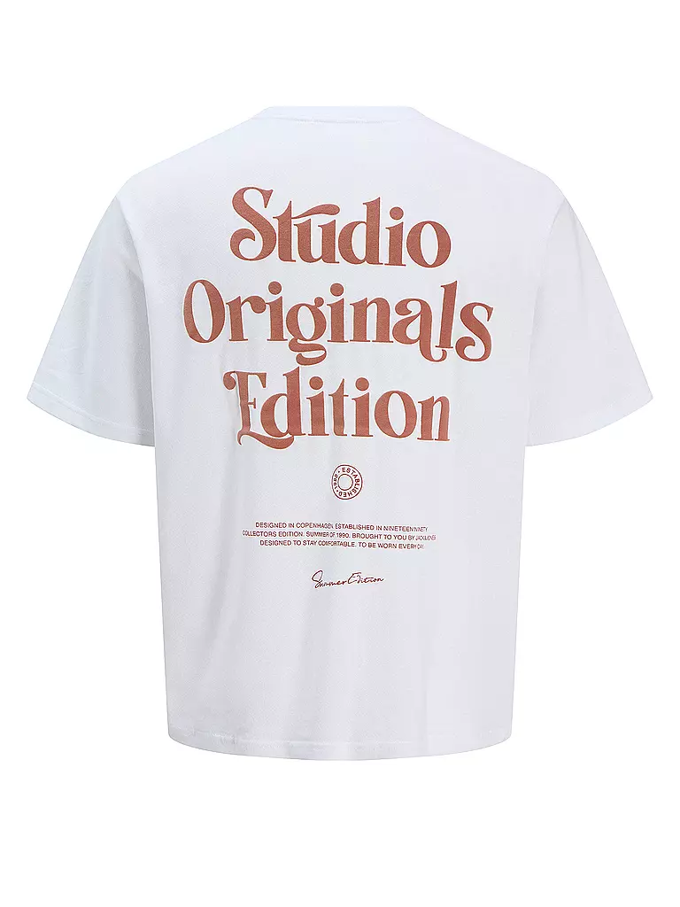 JACK & JONES | T-Shirt JORACAPULCO  | weiss