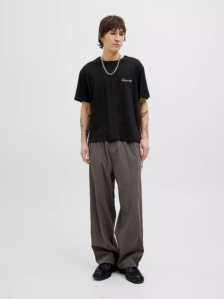 JACK & JONES | T-Shirt JORACAPULCO  | schwarz