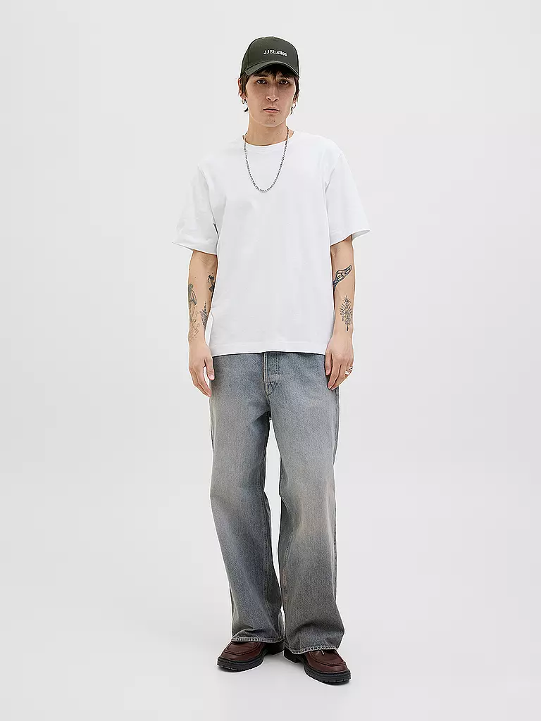 JACK & JONES | T-Shirt JORCANGGU | weiss