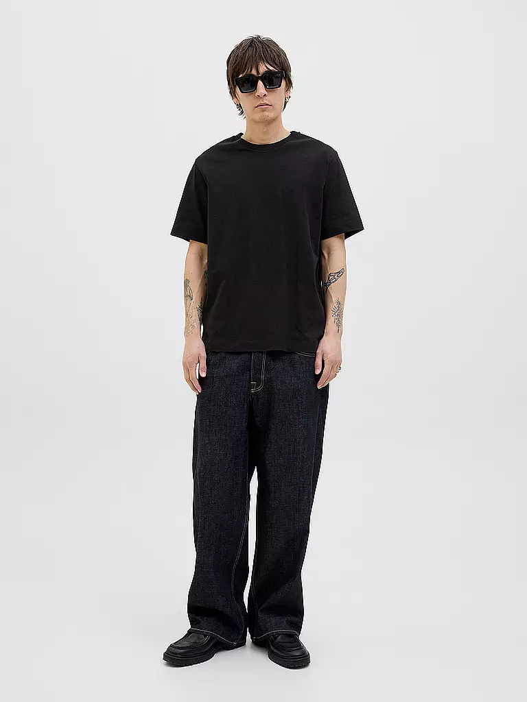 JACK & JONES | T-Shirt JORCANGGU | schwarz