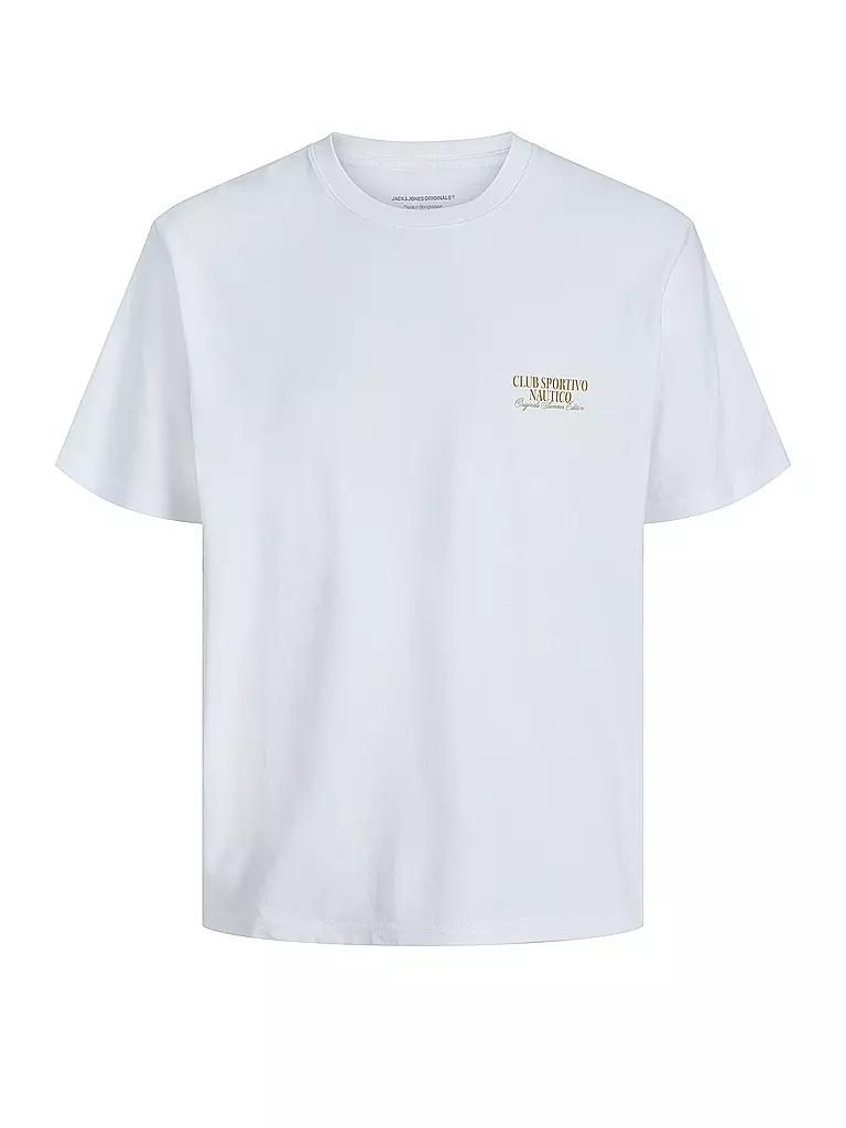 JACK & JONES | T-Shirt JORHYDRA | weiss