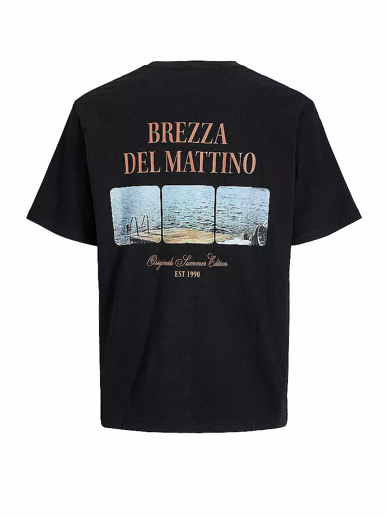 JACK & JONES | T-Shirt JORHYDRA | schwarz