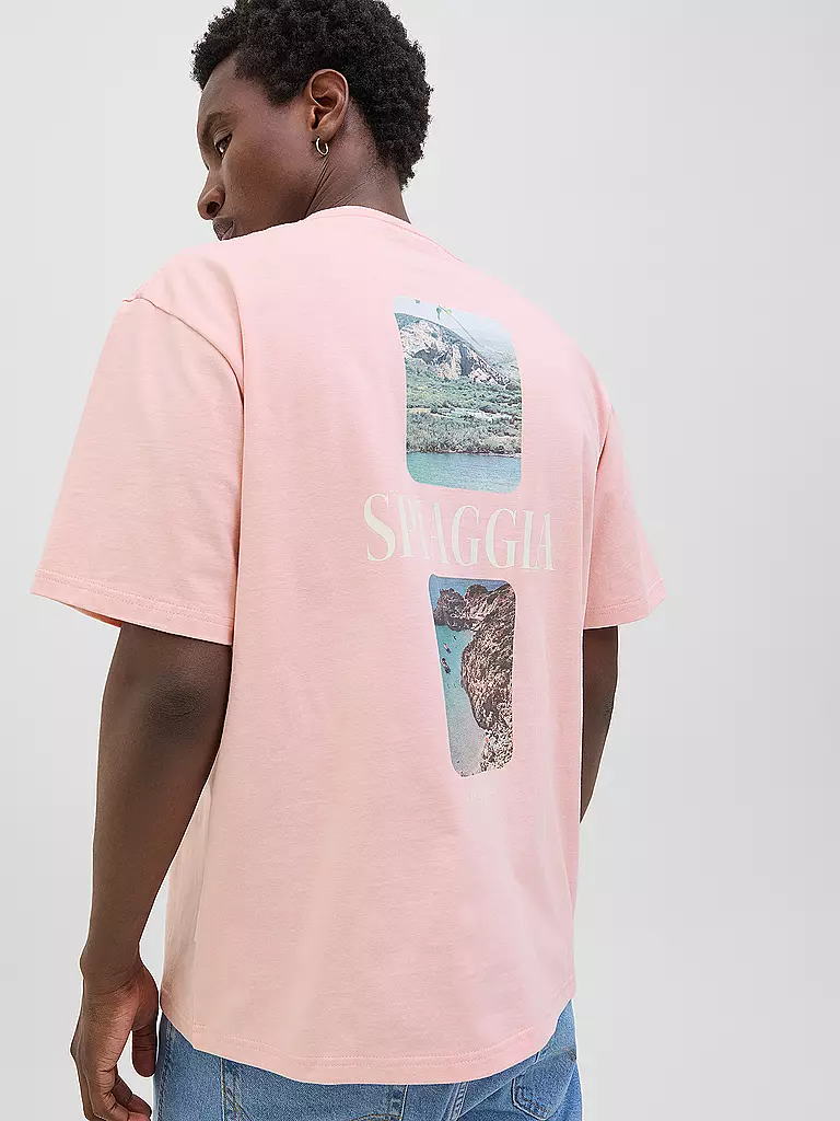 JACK & JONES | T-Shirt JORHYDRA | rosa