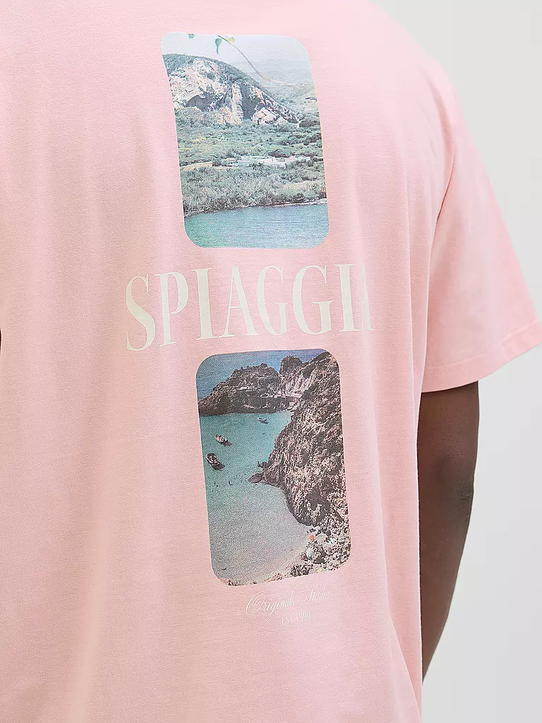 JACK & JONES | T-Shirt JORHYDRA | rosa