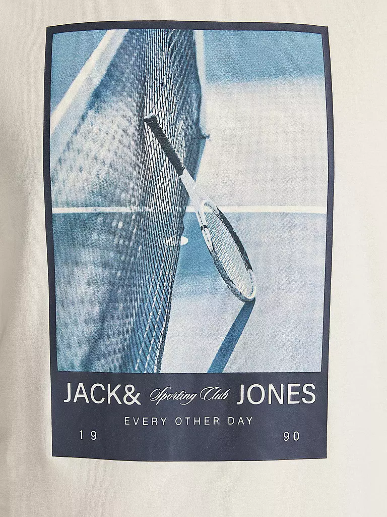 JACK & JONES | T-Shirt JORNEOPREP  | weiss