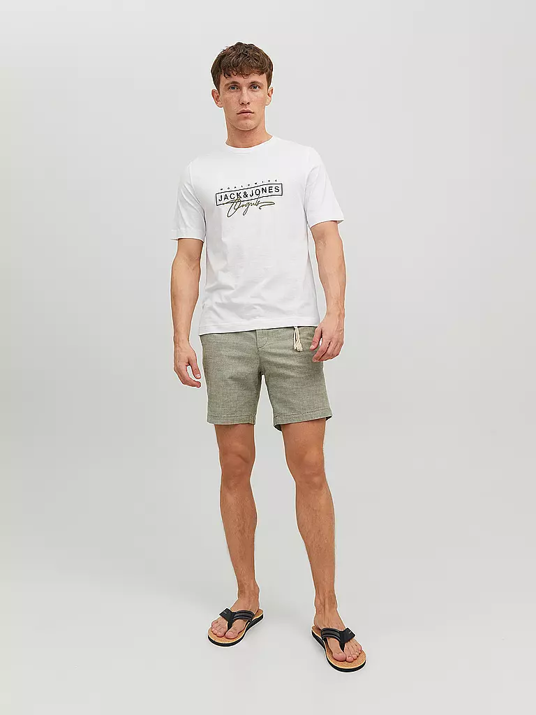 JACK & JONES | T-Shirt JORSPLASH | weiss