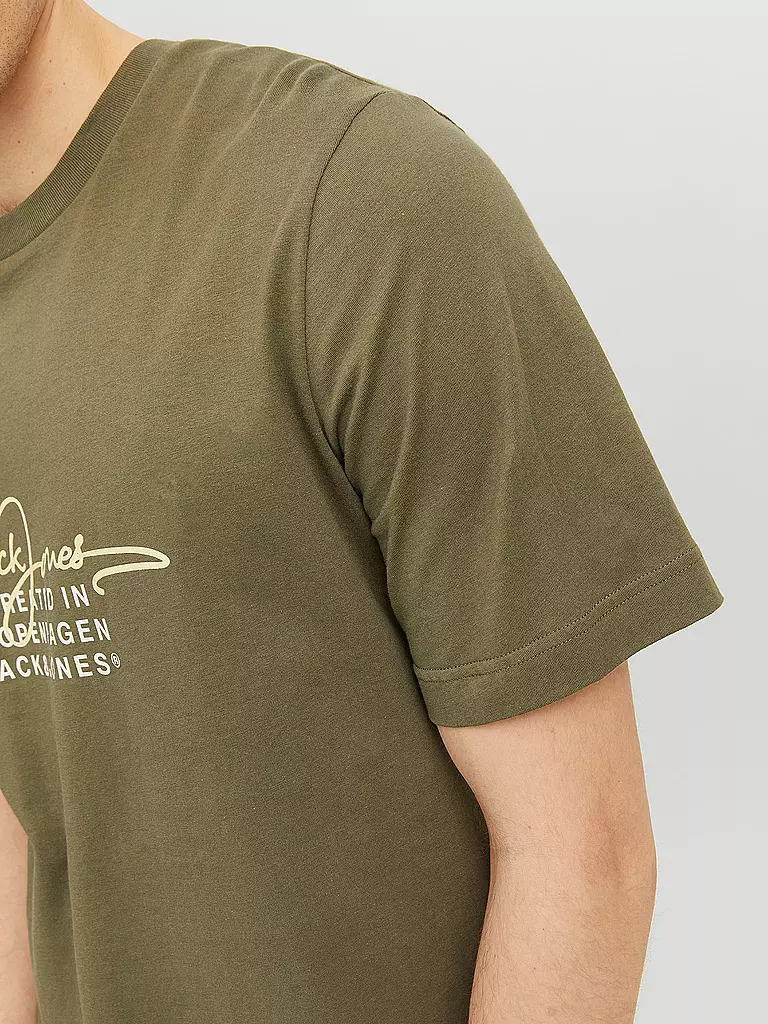 JACK & JONES | T-Shirt JORSPLASH | olive