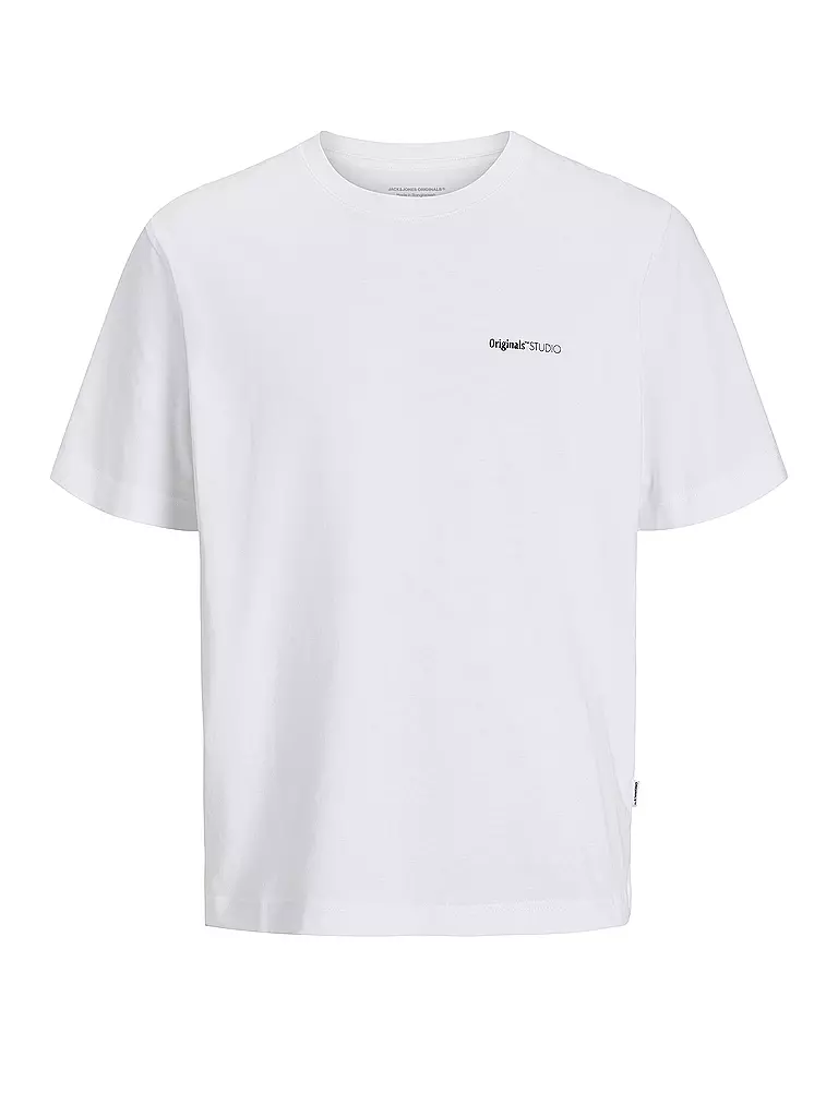 JACK & JONES | T-Shirt JORVARENNA | weiss