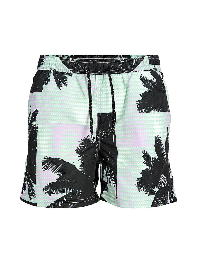 JACK & JONES Herren Badeshorts Jpstfiji – Gestreift, Regular Fit Für Mehr Komfort