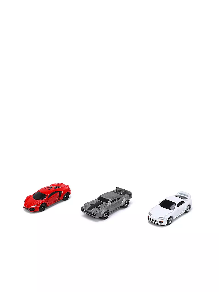 JADA | Fast & Furious 3-Pack Nano Cars Wave 4 | keine Farbe