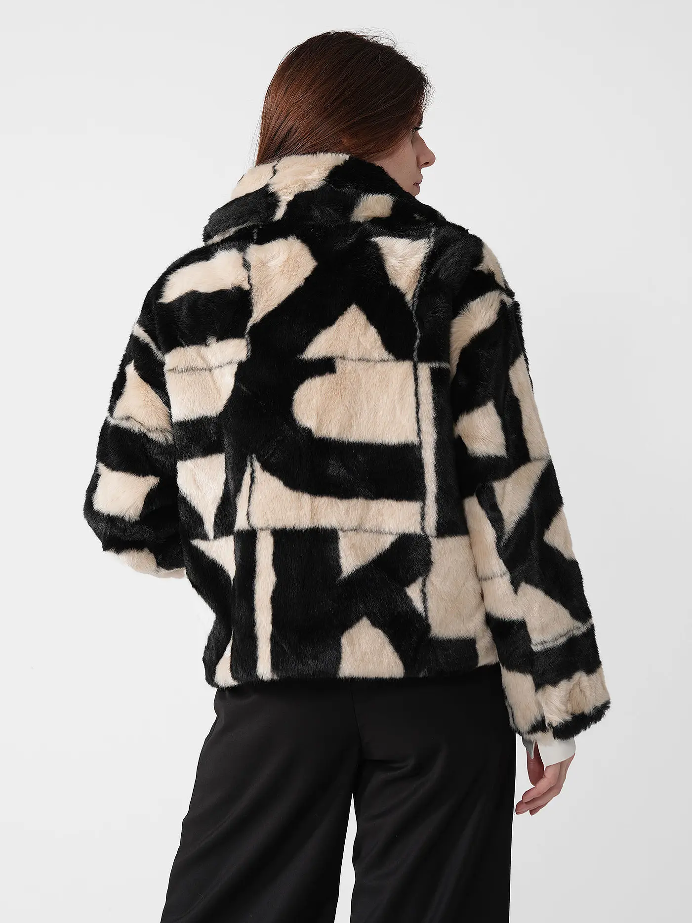 JAKKE | Jacke in Felloptik TRACI  | creme