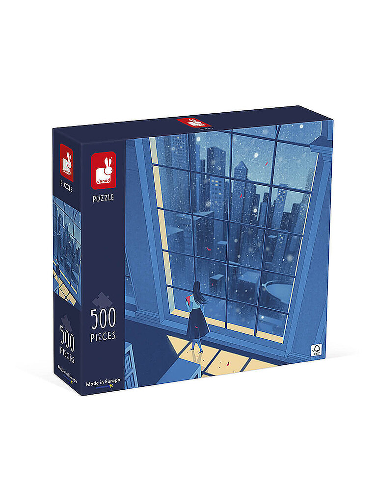 JANOD Puzzle - Blick in die Nacht 500 Teile
