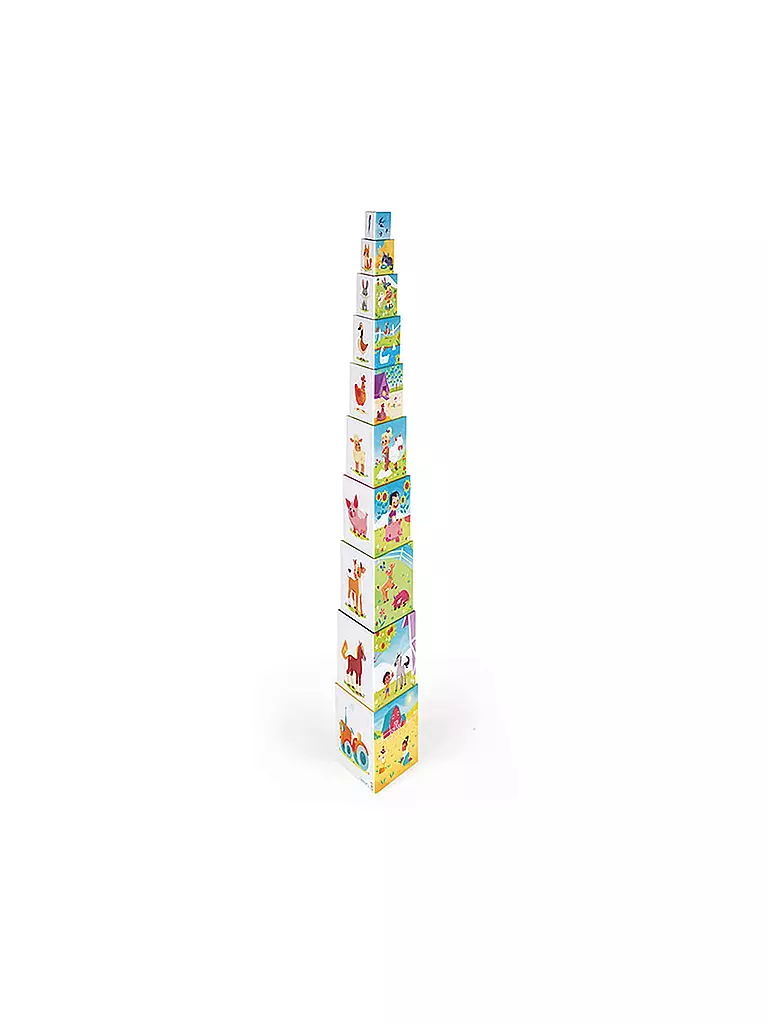 JANOD | Dreieck Pyramide - Das Leben auf dem Bauernhof | keine Farbe