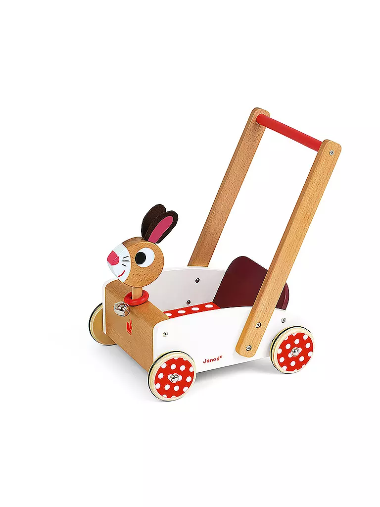 JANOD | Holzwagen Hase Crazy Rabbit | keine Farbe