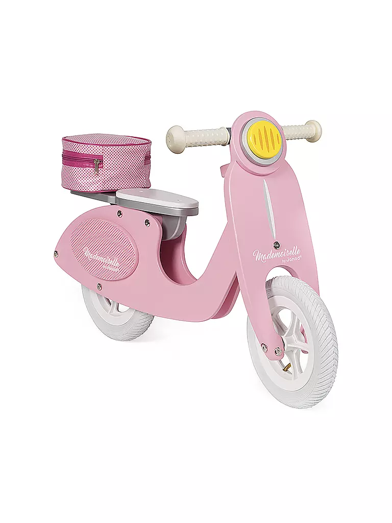 JANOD | Laufrad Holz gross Scooter Mademoiselle | rosa