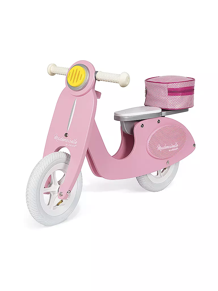 JANOD | Laufrad Holz gross Scooter Mademoiselle | rosa