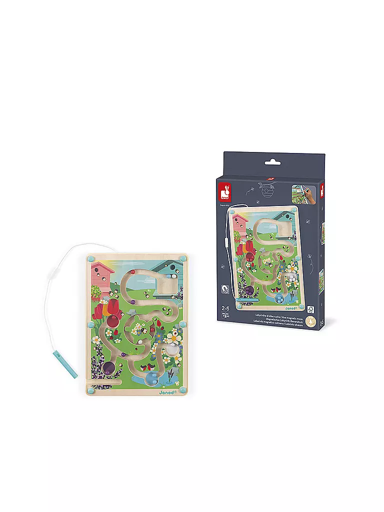 JANOD | Magnetisches Labyrinth Bienenstock | keine Farbe