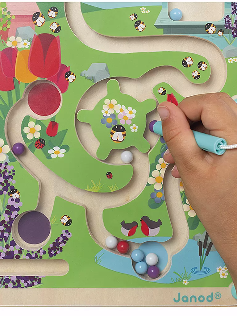 JANOD | Magnetisches Labyrinth Bienenstock | keine Farbe