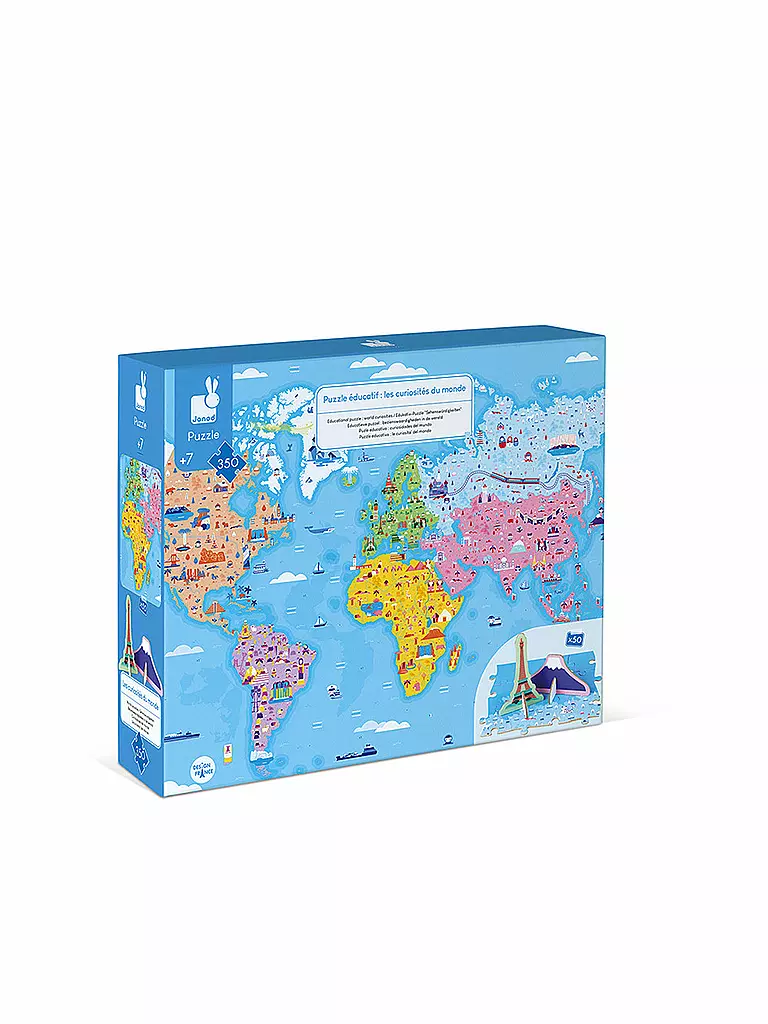 JANOD | Puzzle - Sehenswürdigkeiten | keine Farbe