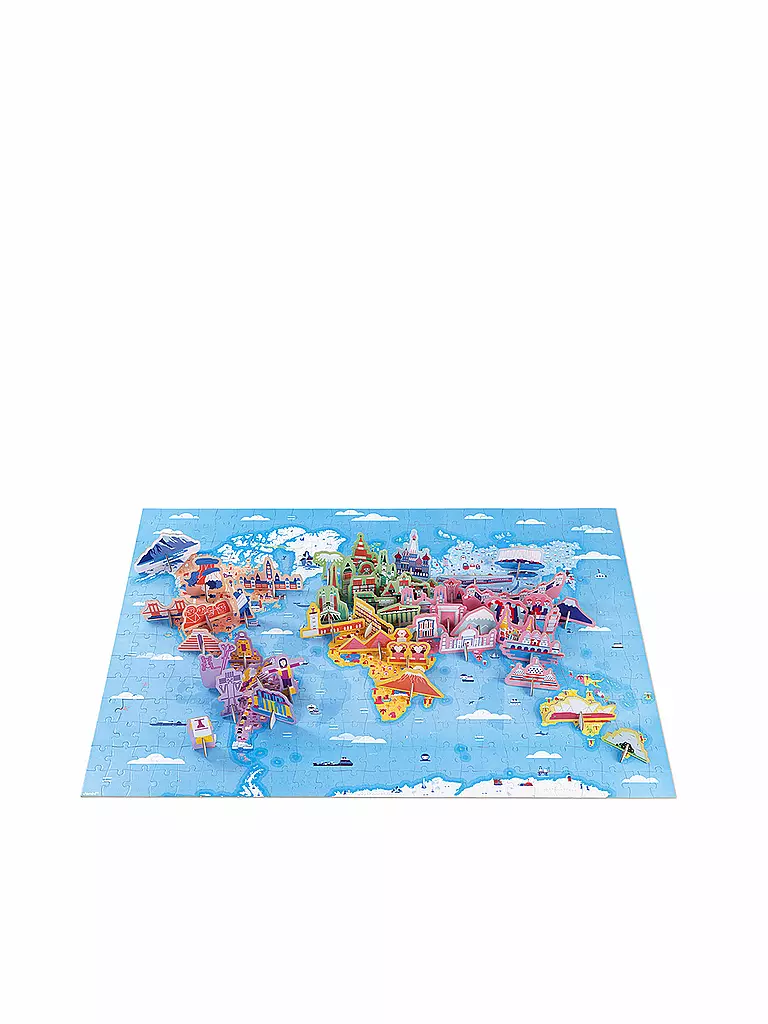 JANOD | Puzzle - Sehenswürdigkeiten | keine Farbe