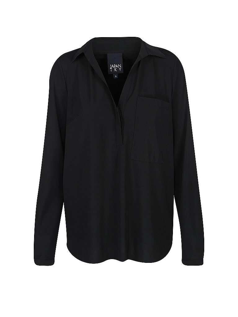 JAPAN TKY Hemdbluse KAEMI schwarz | S