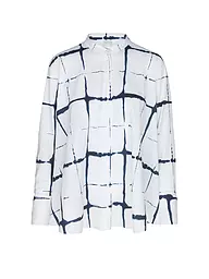 JAPAN TKY | Bluse MODY CHECK | weiss