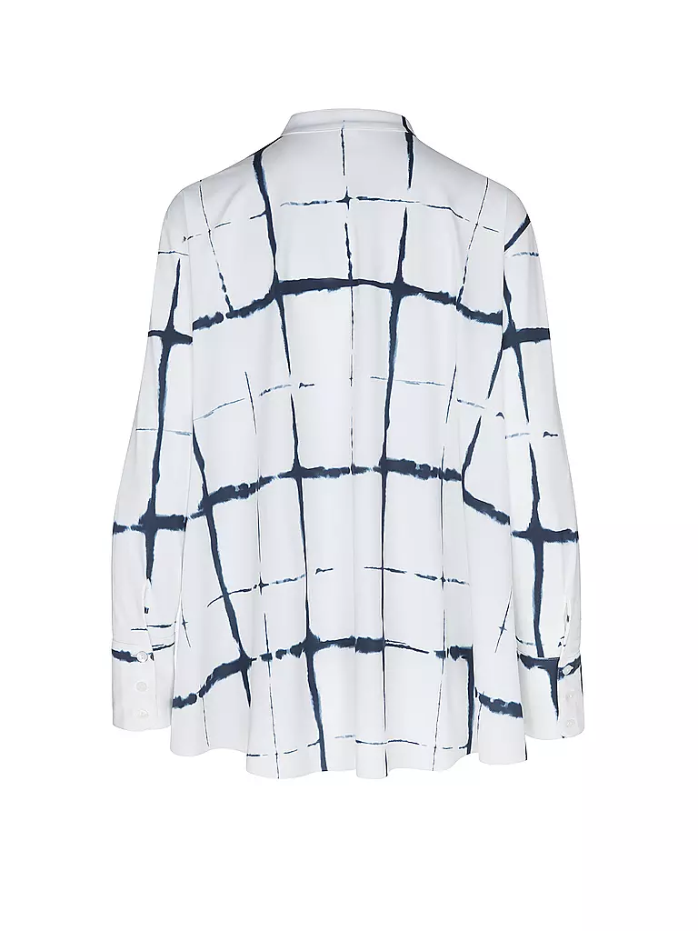 JAPAN TKY | Bluse MODY CHECK | weiss