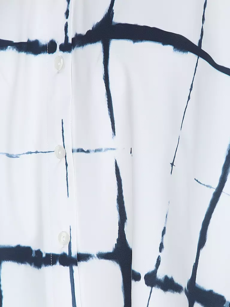 JAPAN TKY | Bluse MODY CHECK | weiss