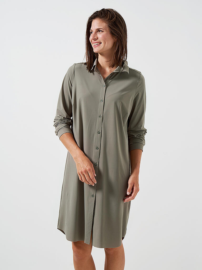 Kayla Kleid olive main image 1