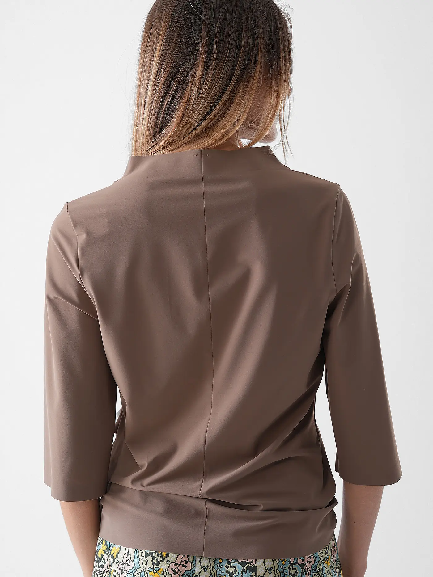 JAPAN TKY | Shirt WASAN  | hellbraun