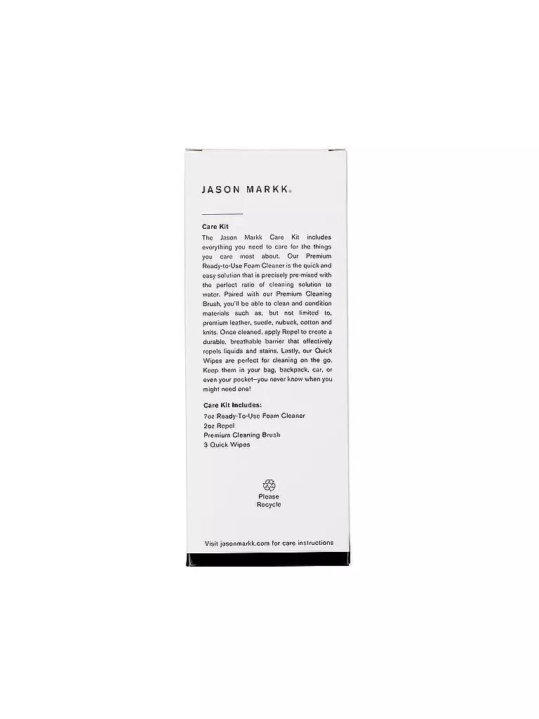 JASON MARKK | Lederpflegeset - Leather Care Kit | weiss