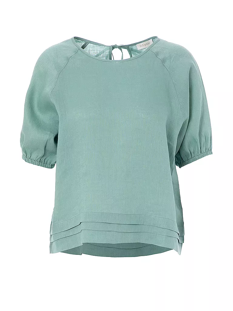 JC SOPHIE | Leinenbluse THELMA | hellgrün
