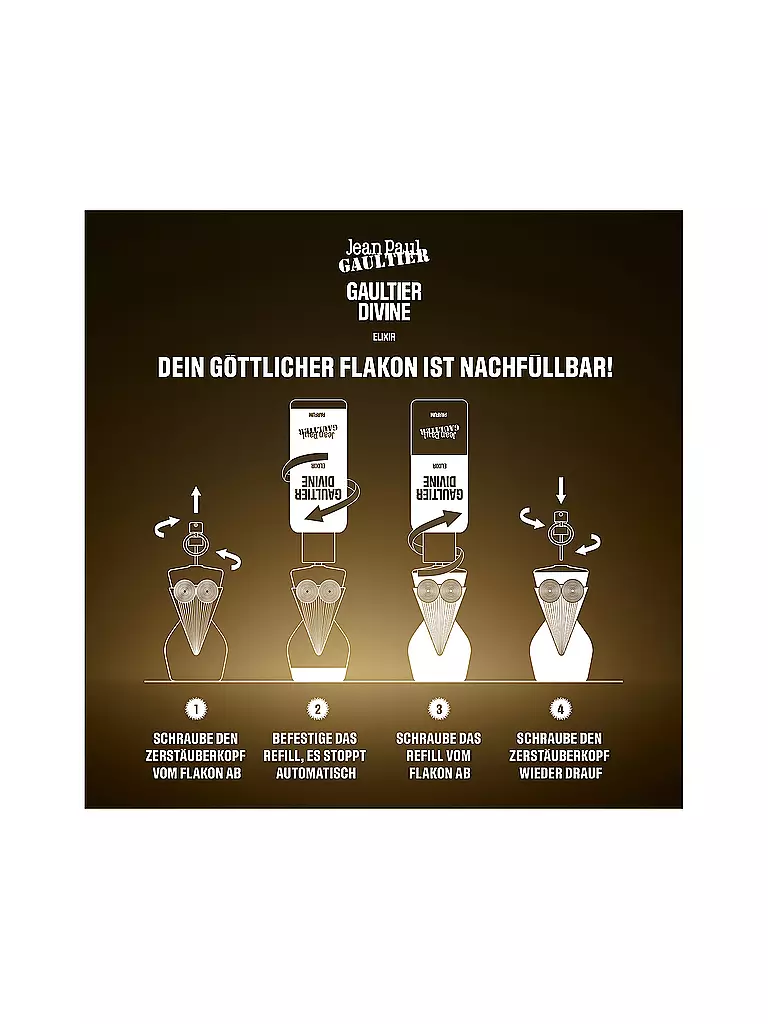 JEAN PAUL GAULTIER | Gaultier Divine Elixir Parfum 200ml | keine Farbe