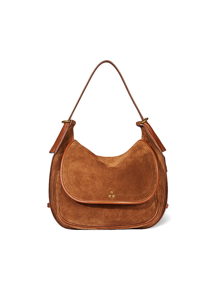 JEROME DREYFUSS | Ledertasche - Hobo Bag PHILIPPE | braun
