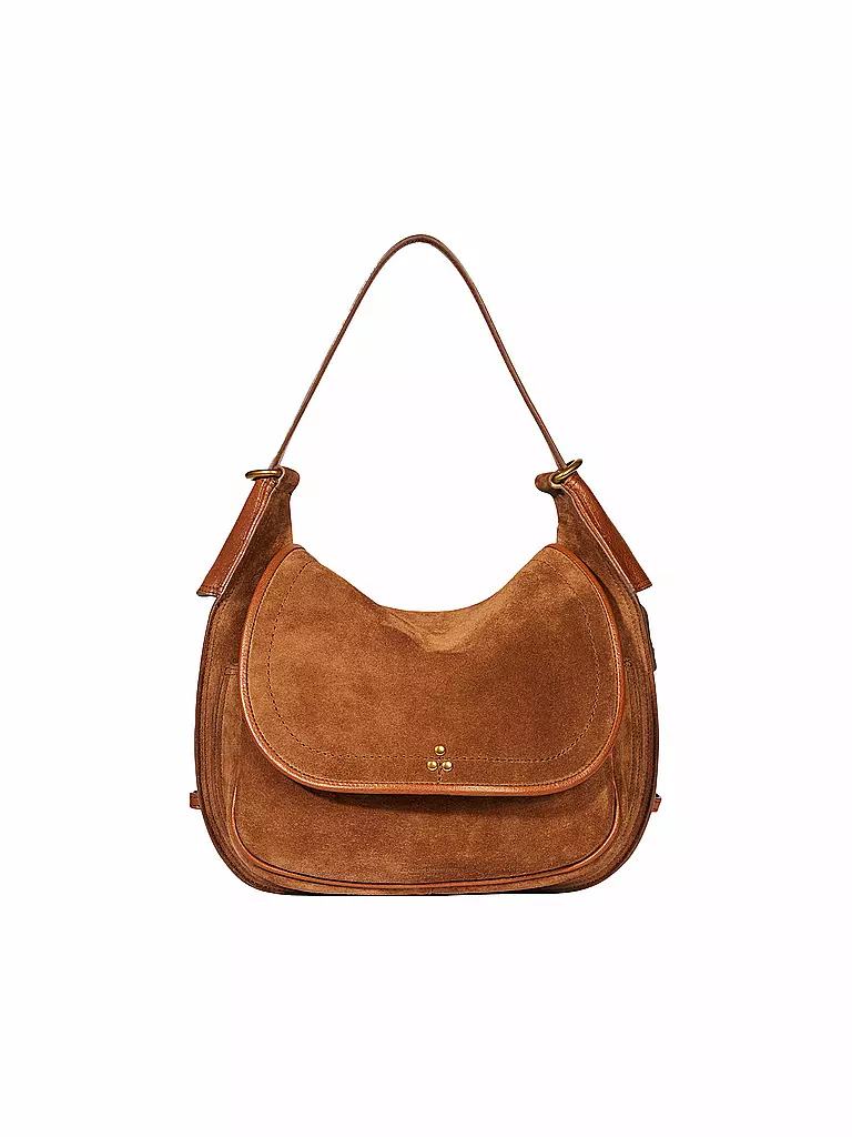 JEROME DREYFUSS | Ledertasche - Hobo Bag PHILIPPE | braun