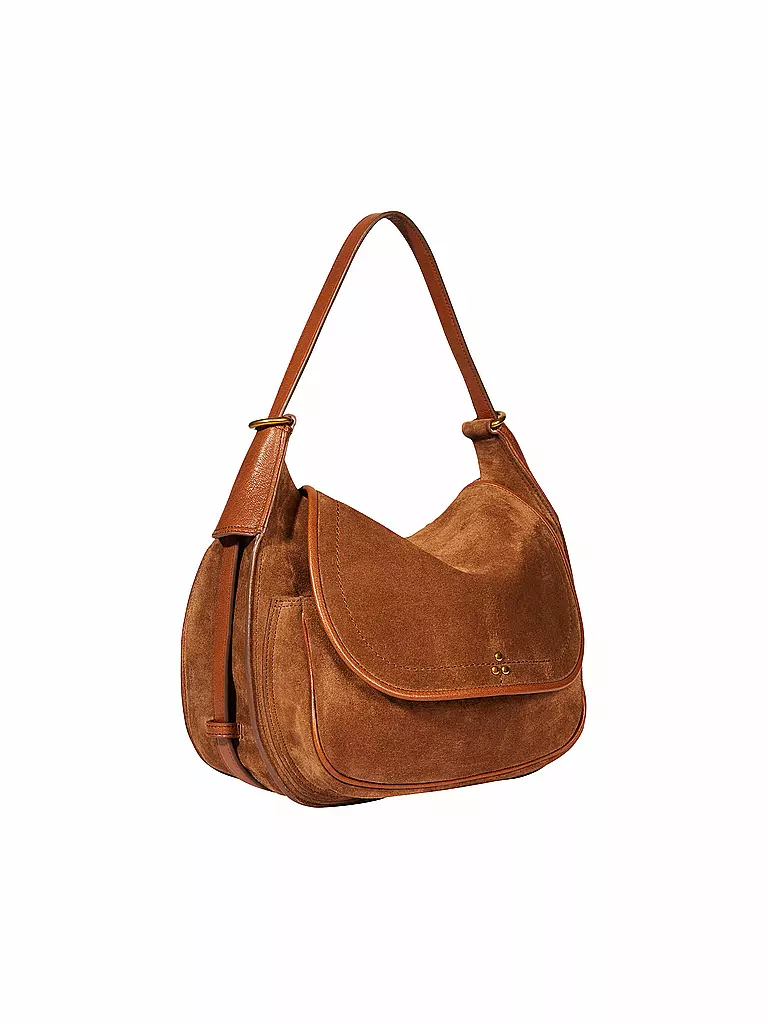 JEROME DREYFUSS | Ledertasche - Hobo Bag PHILIPPE | braun