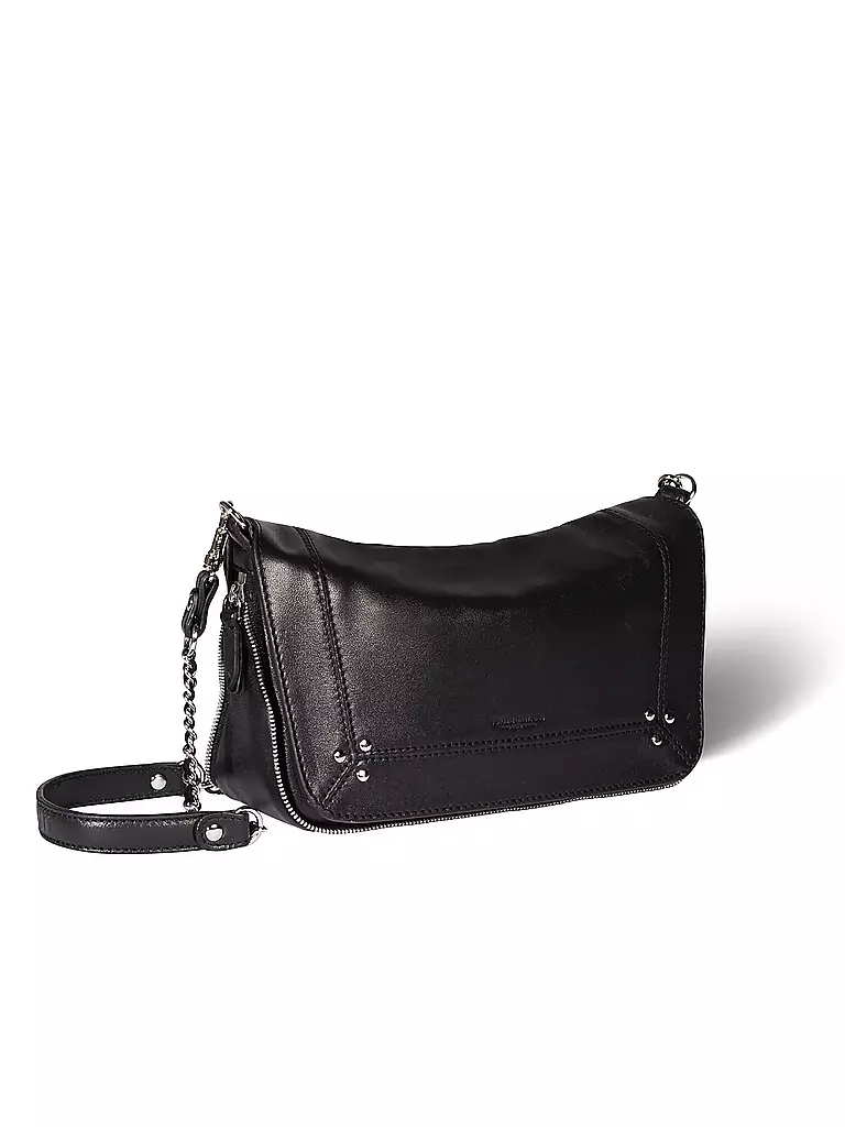 JEROME DREYFUSS | Ledertasche - Mini Bag BOBI S | schwarz