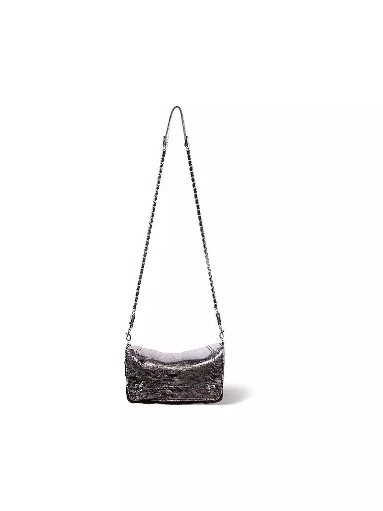 JEROME DREYFUSS | Ledertasche - Mini Bag BOBI Small | silber