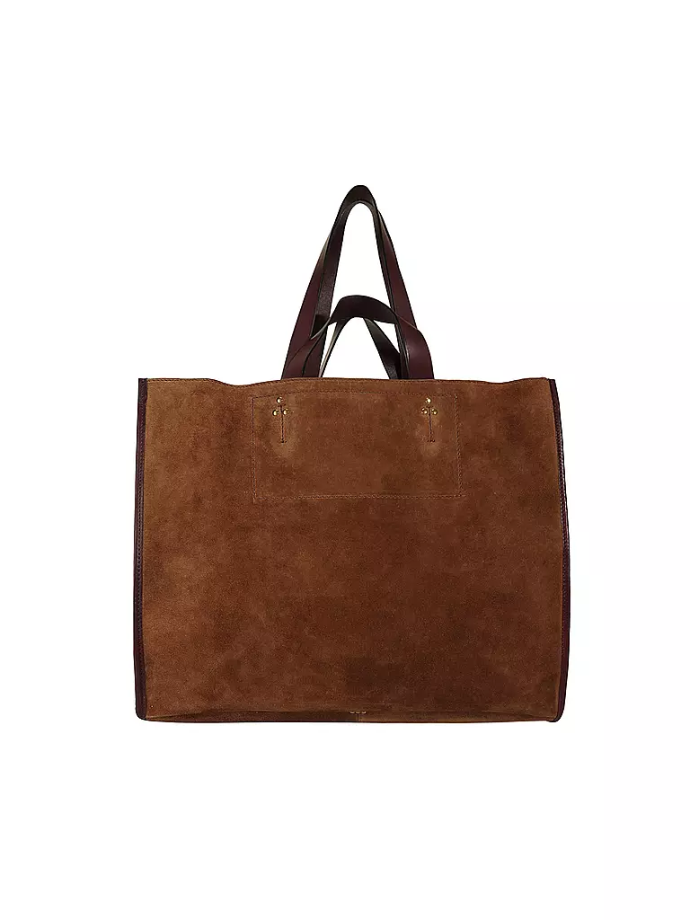 JEROME DREYFUSS | Ledertasche - Shopper LEON L | braun