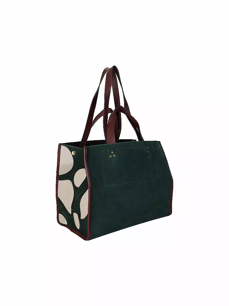 JEROME DREYFUSS | Ledertasche - Shopper LEON M  | petrol