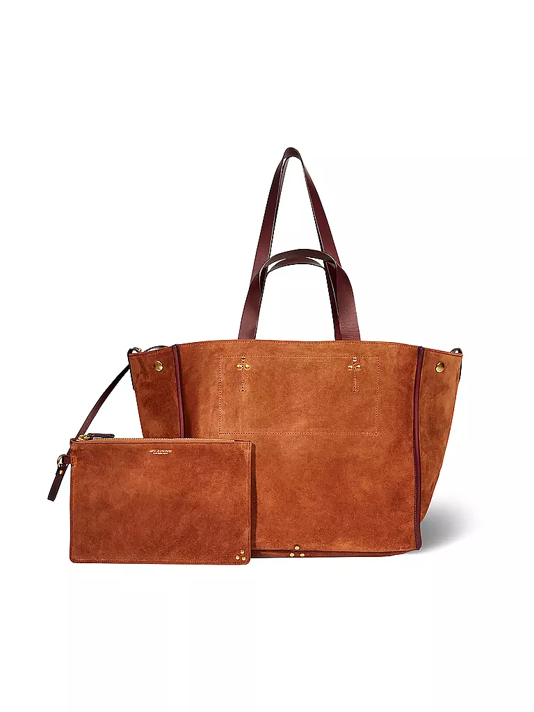 JEROME DREYFUSS | Ledertasche - Shopper LEON M | braun