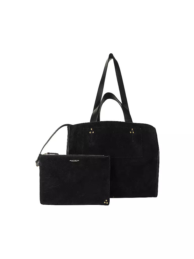 JEROME DREYFUSS | Ledertasche - Shopper LEON M | schwarz