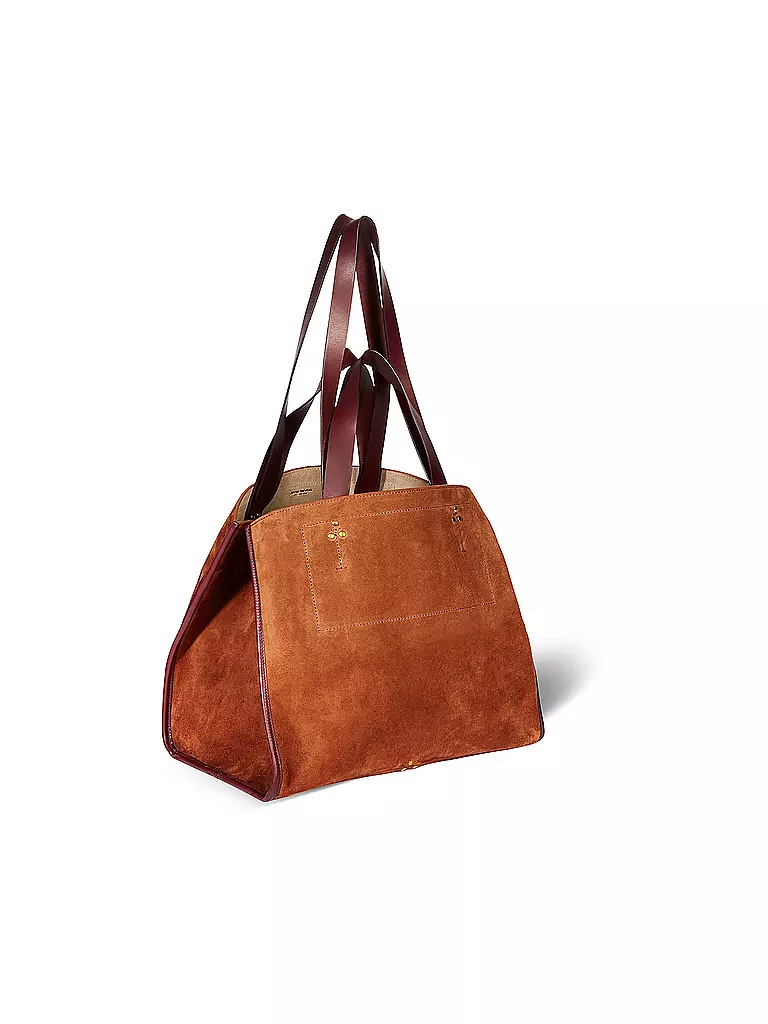 JEROME DREYFUSS | Ledertasche - Shopper LEON M | braun