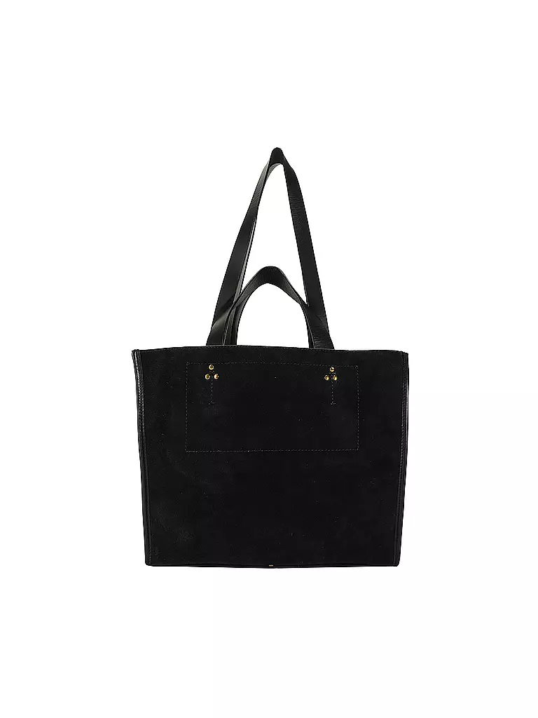 JEROME DREYFUSS | Ledertasche - Shopper LEON M | schwarz