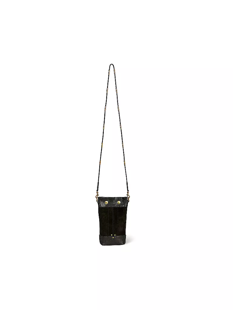 JEROME DREYFUSS | Ledertasche - Smartphone Bag BEN MINI | schwarz