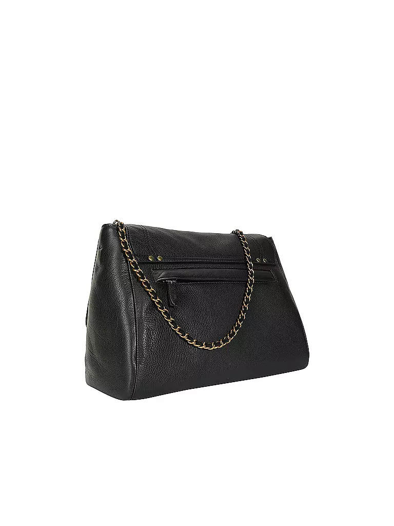 JEROME DREYFUSS | Ledertasche - Umhängetasche LULU L | silber