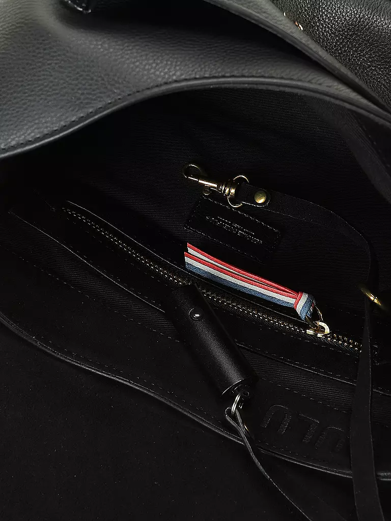 JEROME DREYFUSS | Ledertasche - Umhängetasche LULU L | silber