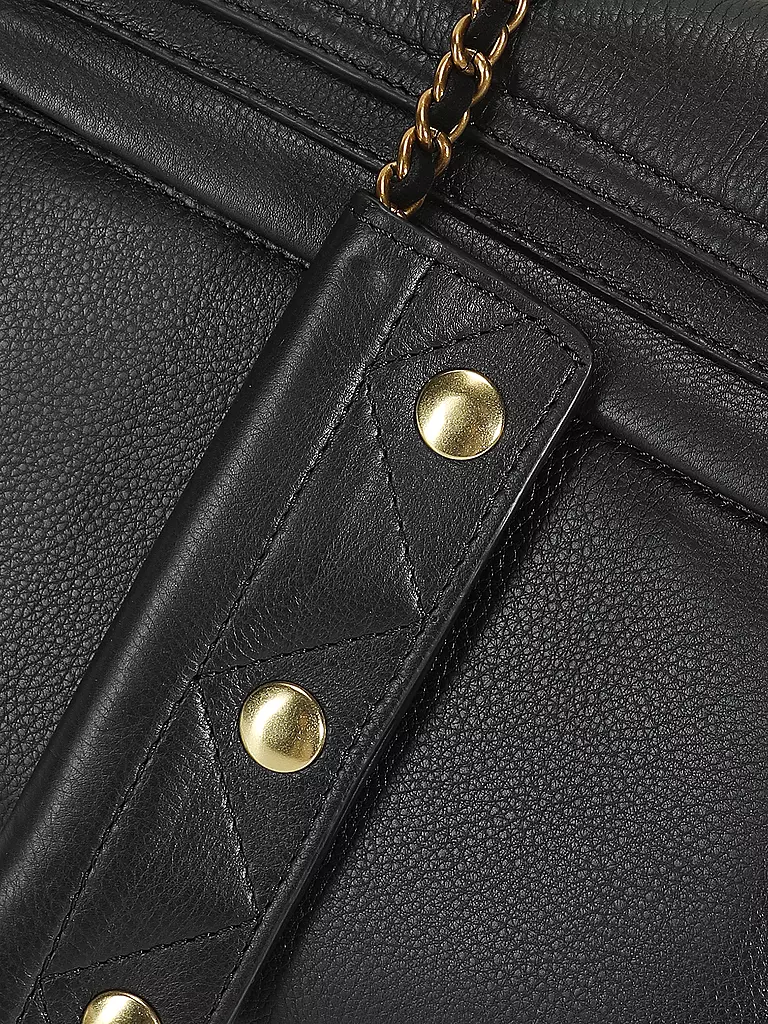 JEROME DREYFUSS | Ledertasche - Umhängetasche LULU L | silber
