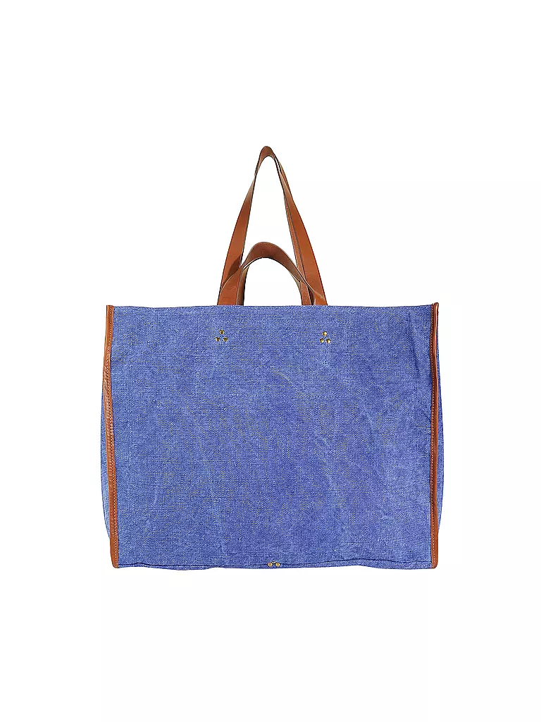 JEROME DREYFUSS | Leinentasche - Shopper LEON Large | gelb